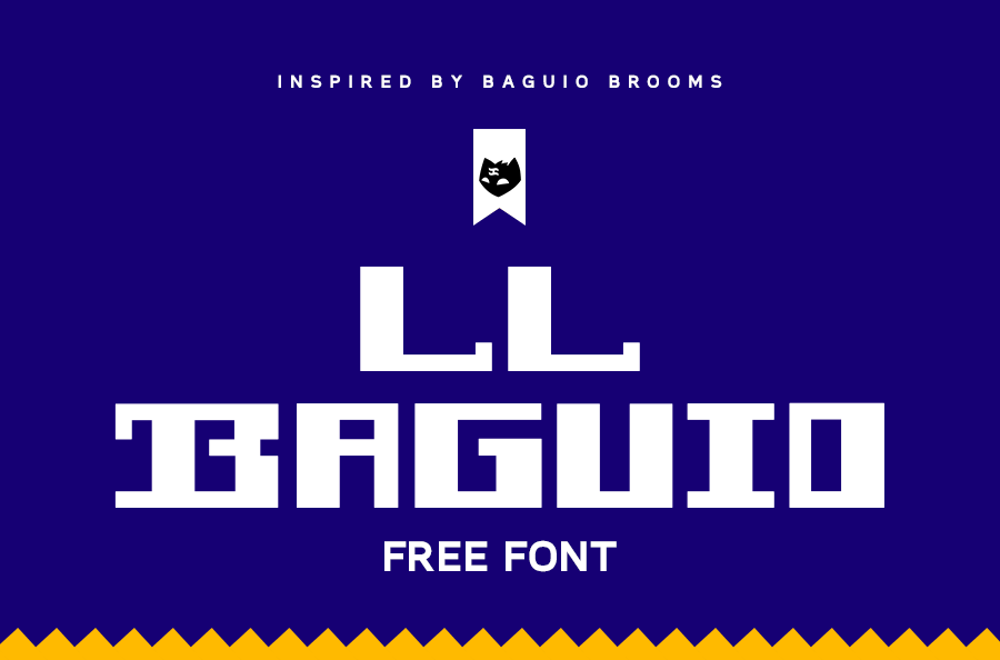 free font Typeface baguio Lloyd Zapanta filipino Pinoy design type download