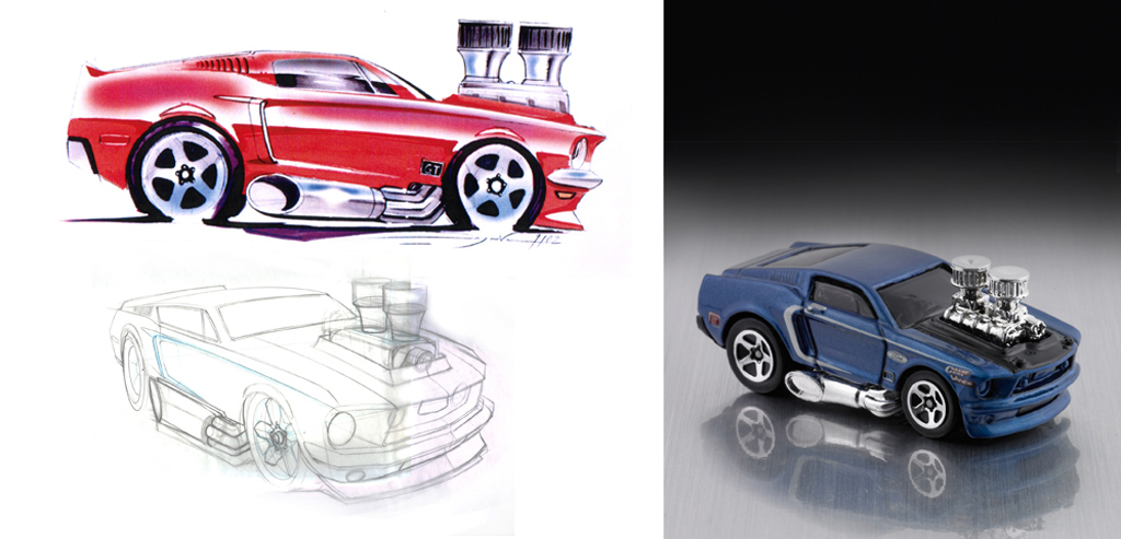 mattel Hot Wheels car design die cast cars