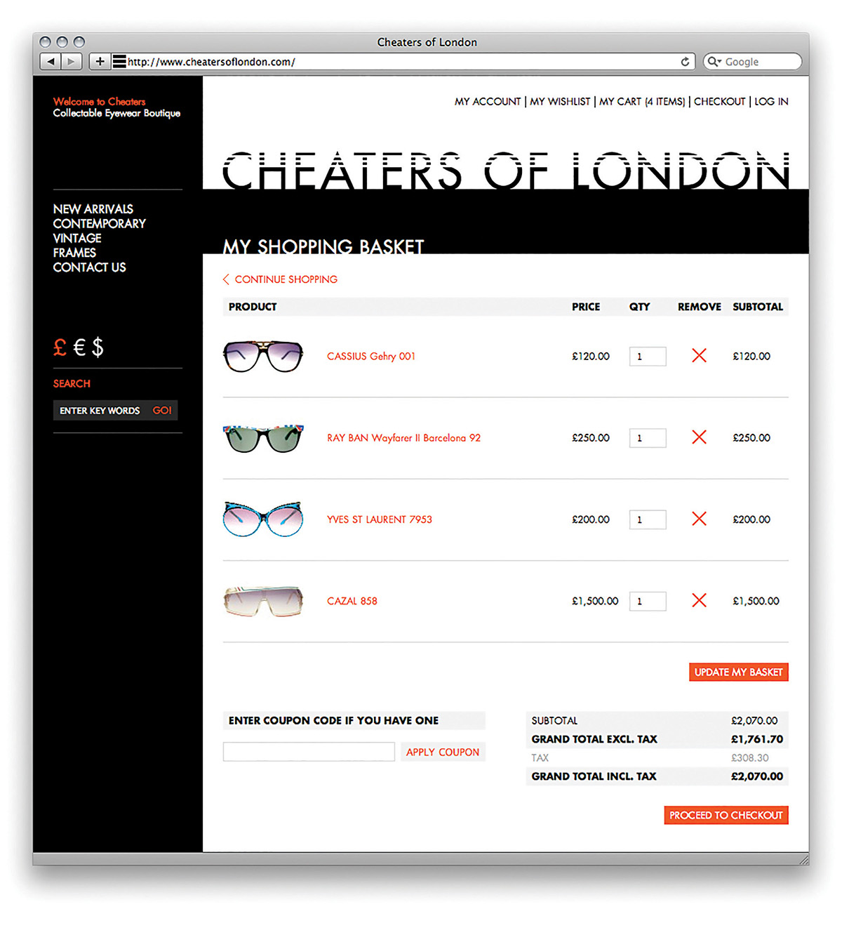 online store Sun Glasses Eyewear Brand