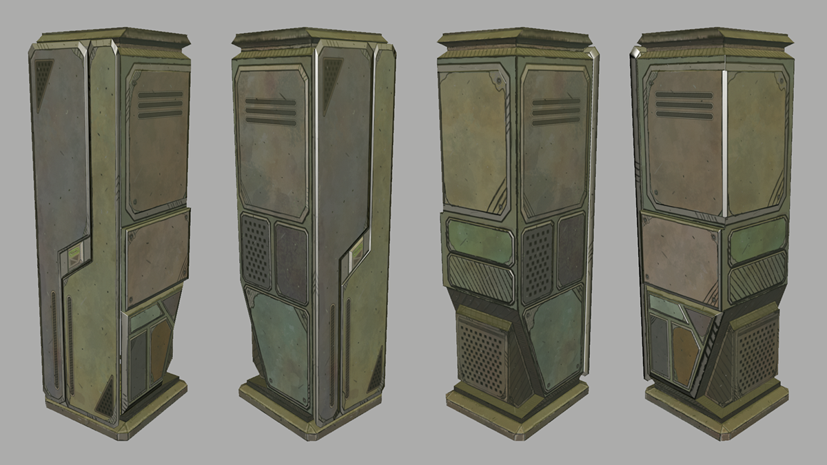 normal map 3D Modelling environment art Hand Painted Textures textures Hand Painted Autodesk Maya photoshop marmoset toolbag 3D modeling visual style borderlands emulation