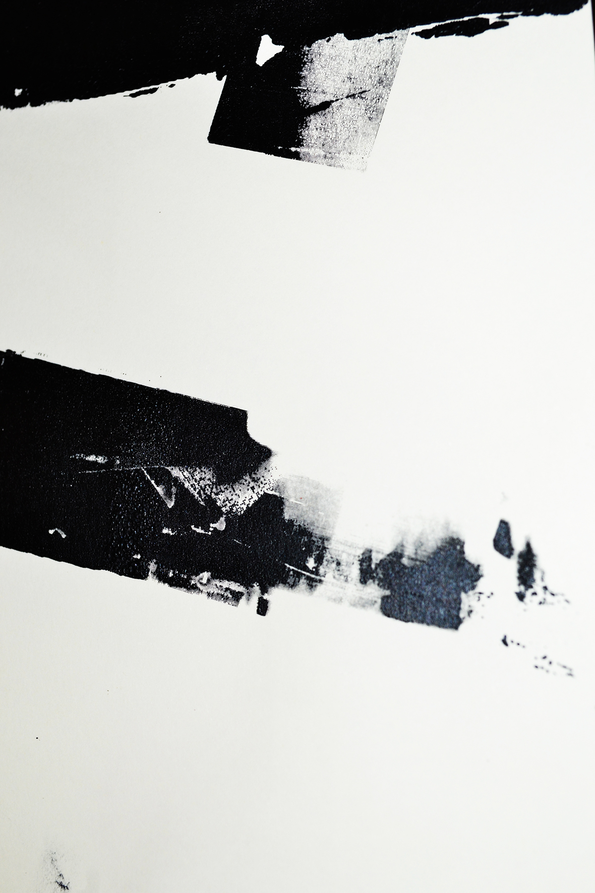 screenprint sketchbook Exhibition  texture abstract pink black print printmaking