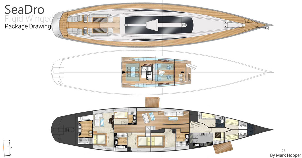 yacht Yacht Design Transport superyachts hydrofoils sailing yacht Ketch sailing ketch Boat desing