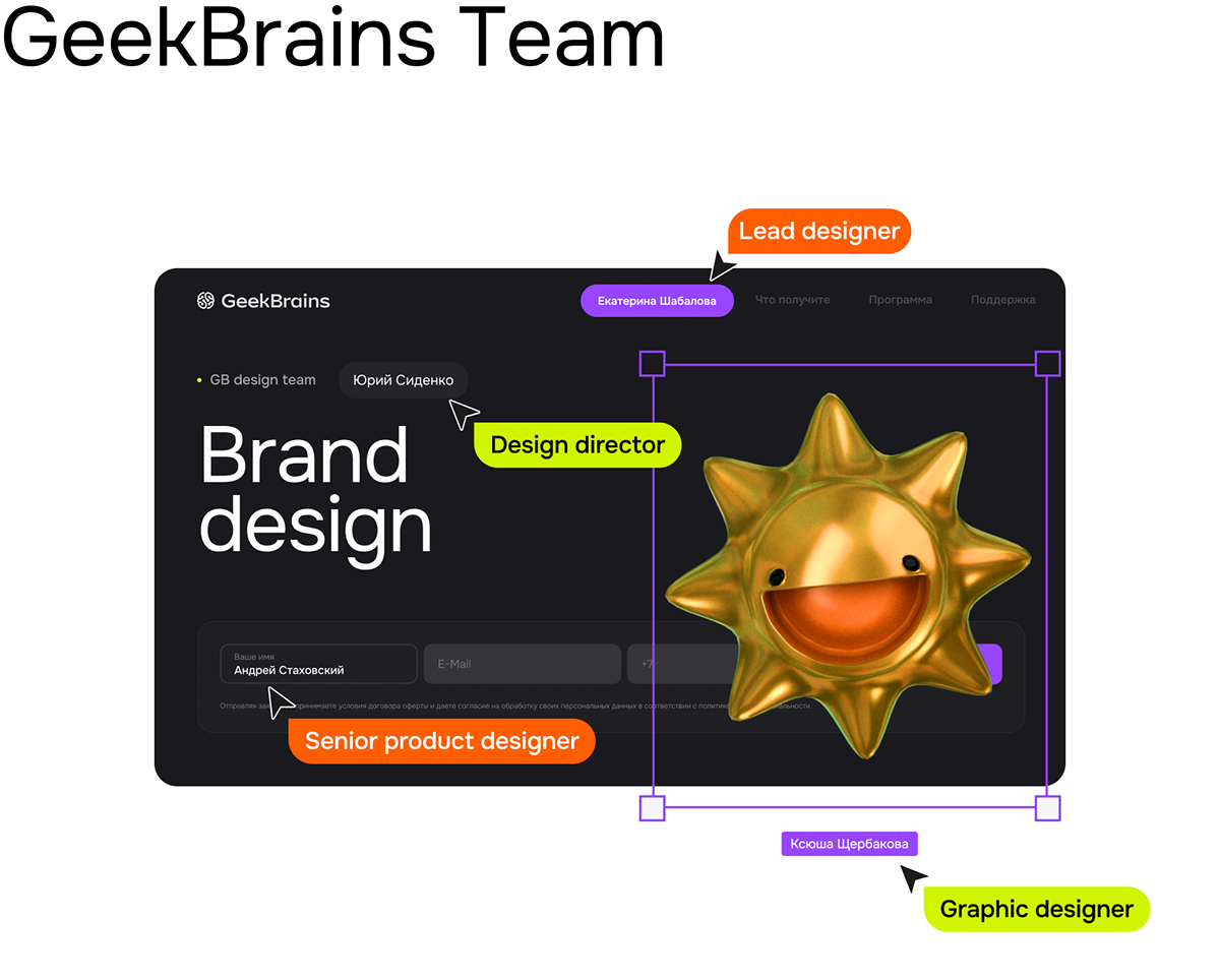 design brand identity 3d modeling Web Design 
