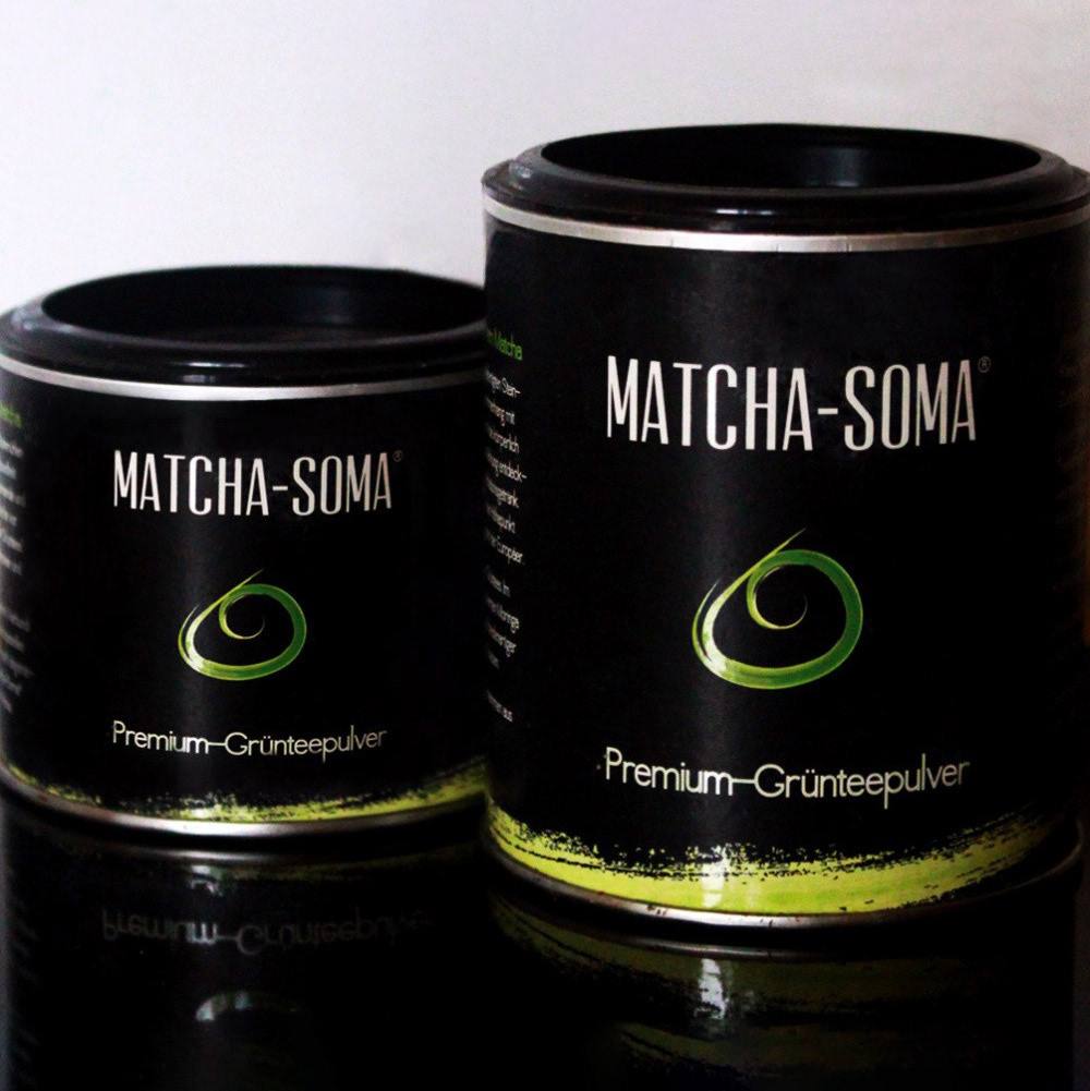 Matcha-Soma matcha green tea asian culture Corporate Design package design