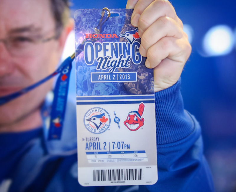 Adobe Portfolio Toronto blue jays bluejays sports baseball mlb Canada design print tickets ticket seasontickets campaign rodgers
