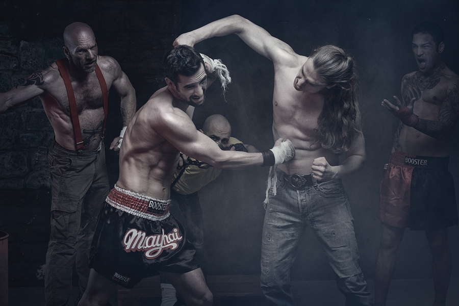 fight club STREET FIGHTER elena san francisco fundus berlin. Boxing boxers.