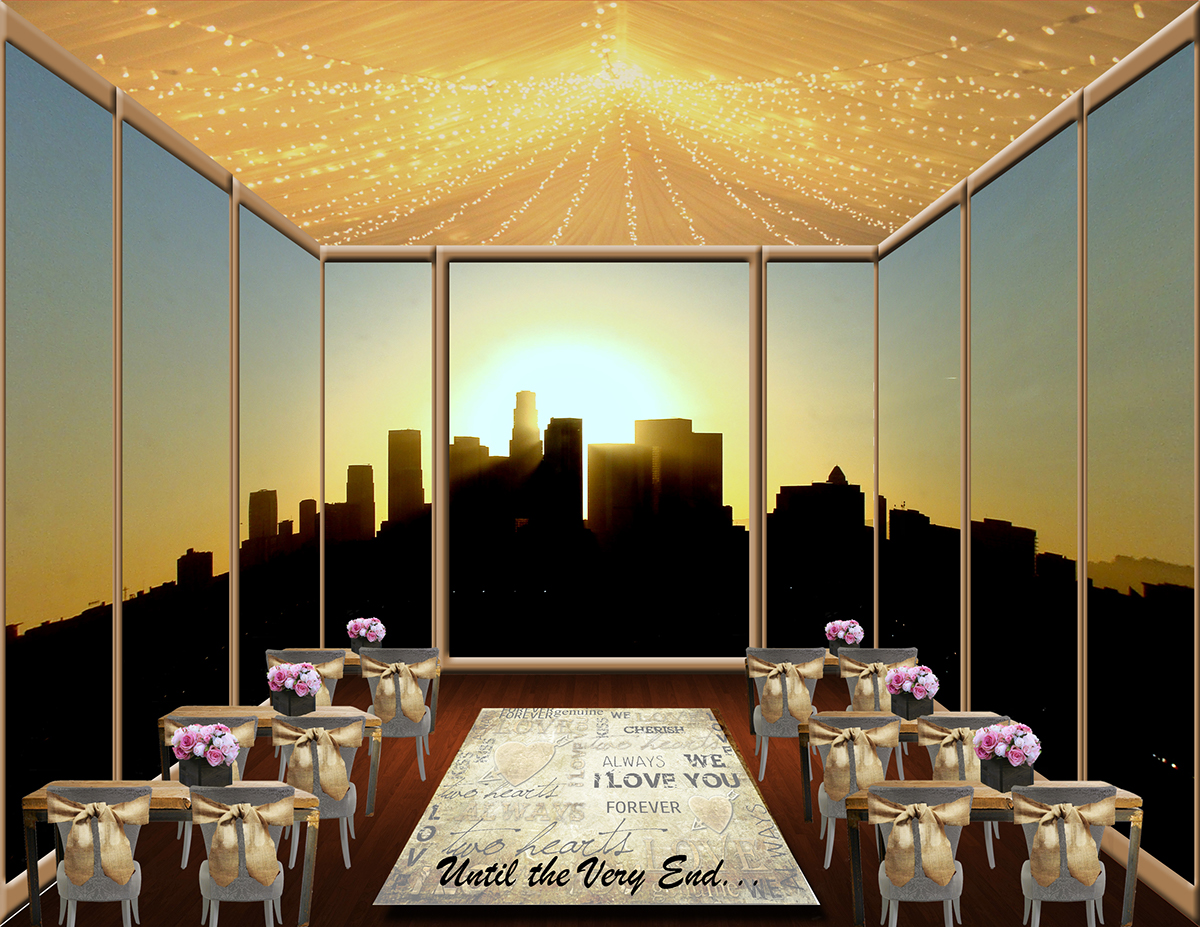 conceptual design wedding reception