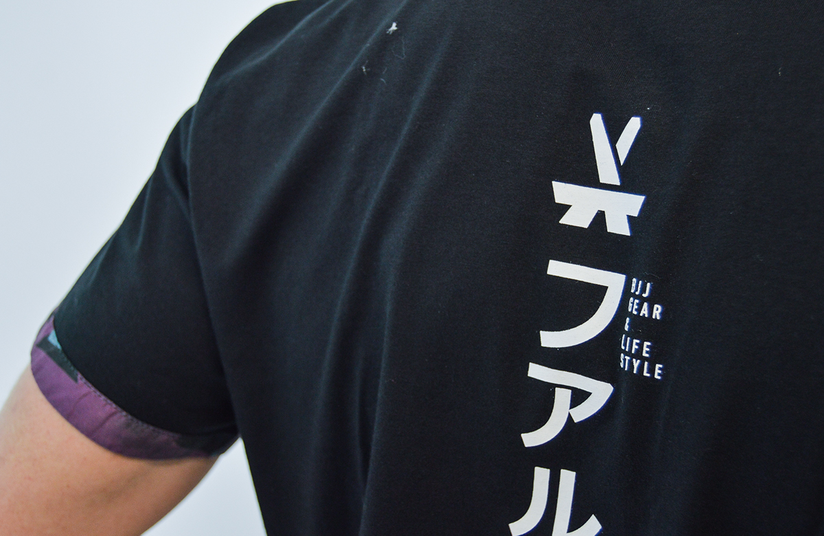 jiu jitsu BJJ Brazilian sports tees t-shirts kimono logo letter fight