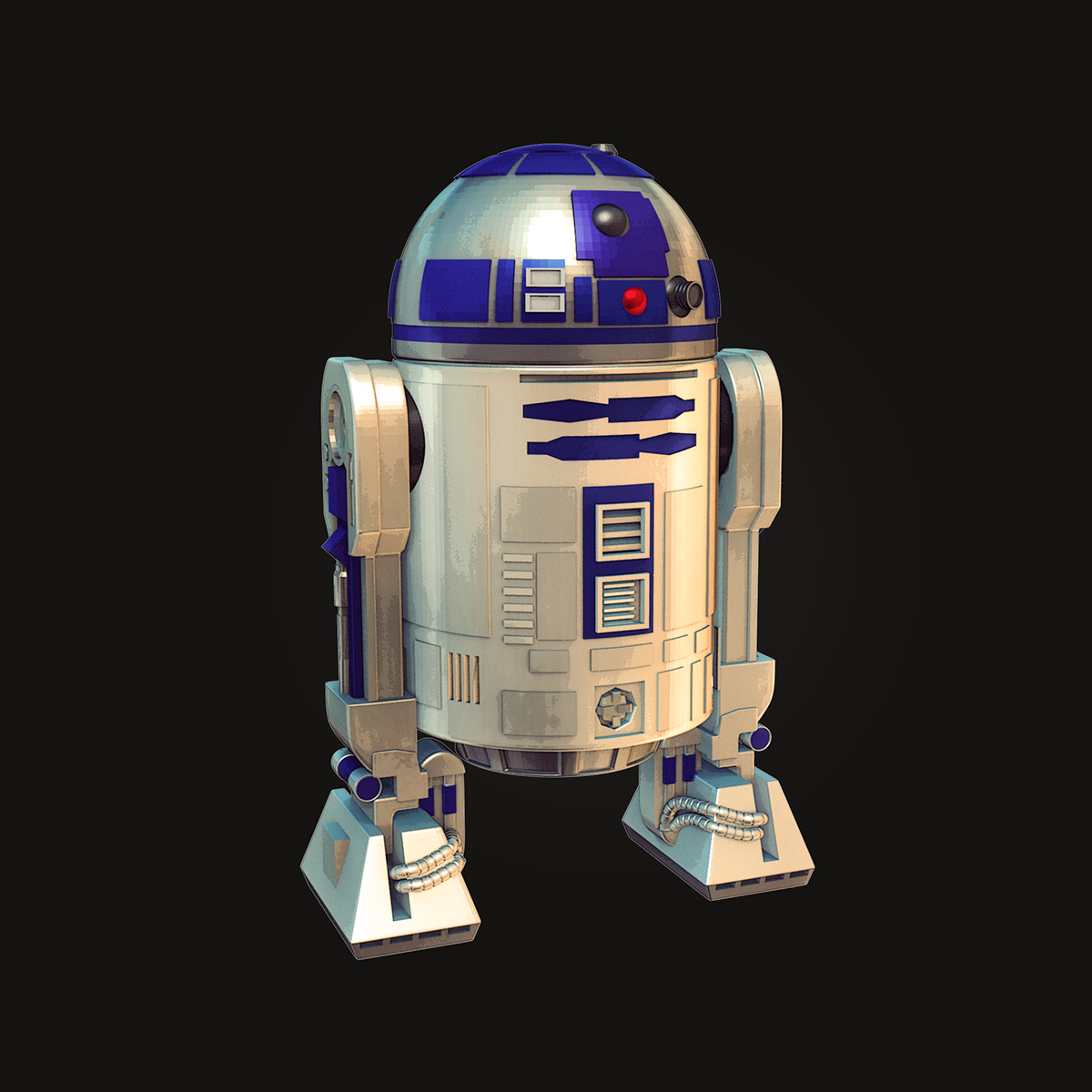 R2D2 Starwars robot Scifi characterdesign Character