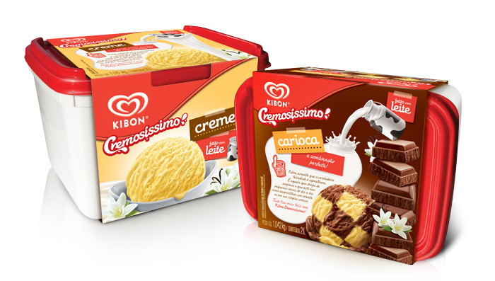 heart brand Unilever Cremosissimo Creamy sub-brand sub brand delicious