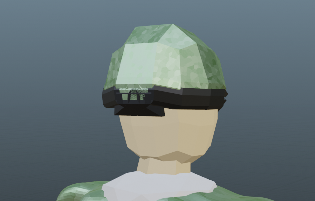 army Low Poly soldier