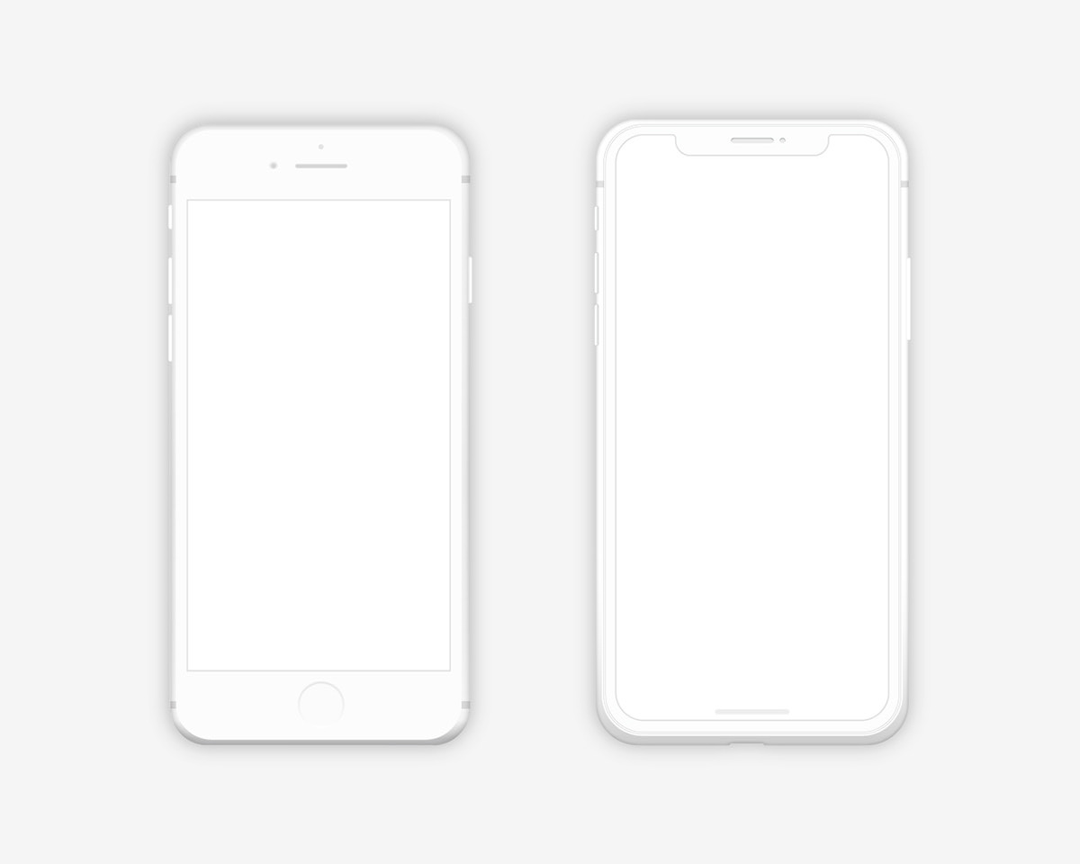 10+ Latest Free Apple iPhone 8 & 8 Plus Sketch & PSD Mockup Templates