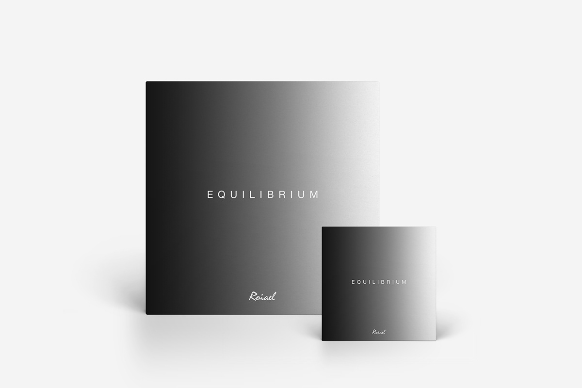 vinyl Album album cover package design  logo Logo Design monochrome black and white minimal Minimalism