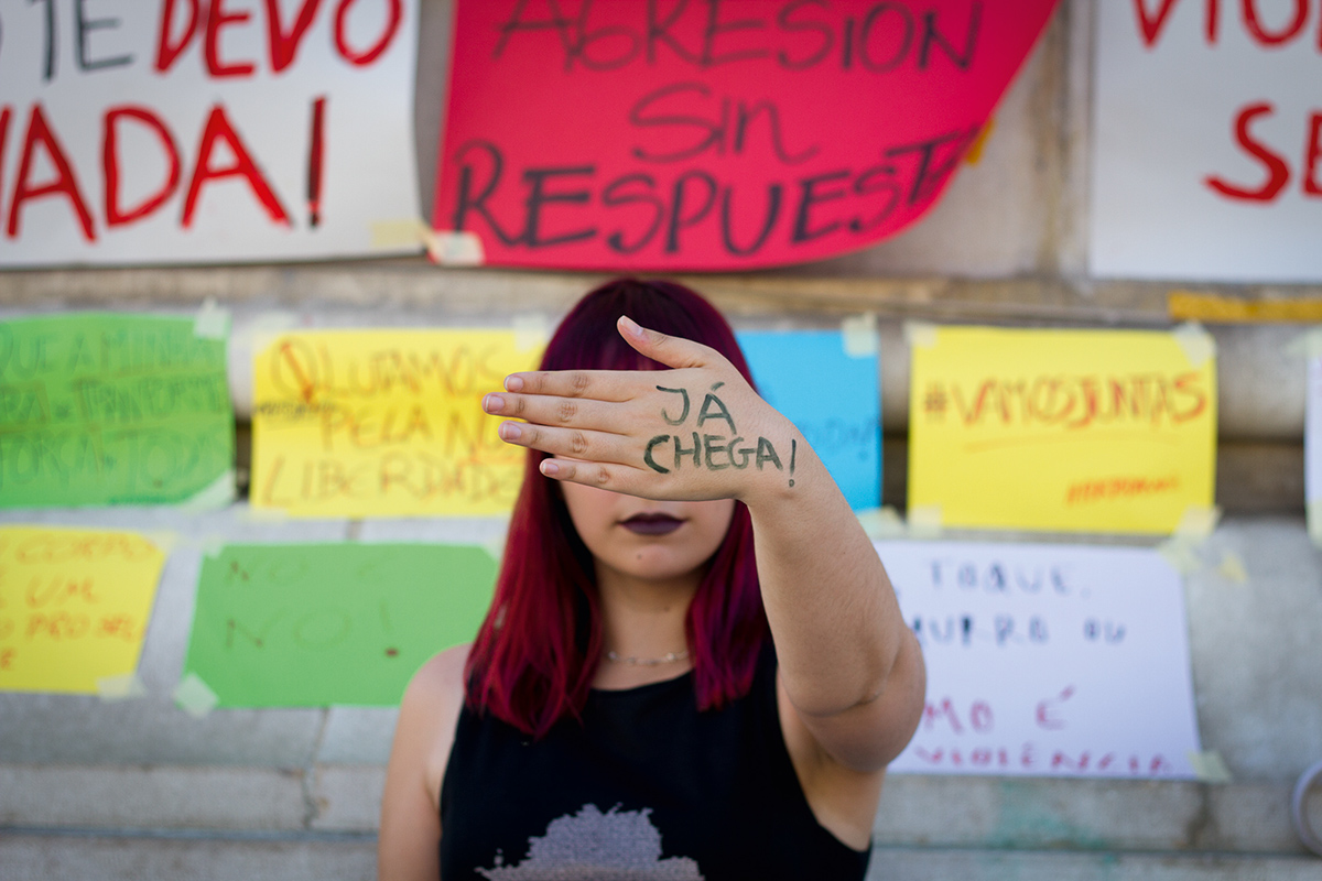 por todas elas Manifestação feminismo mulheres Protesto Brasil marcha das vadias