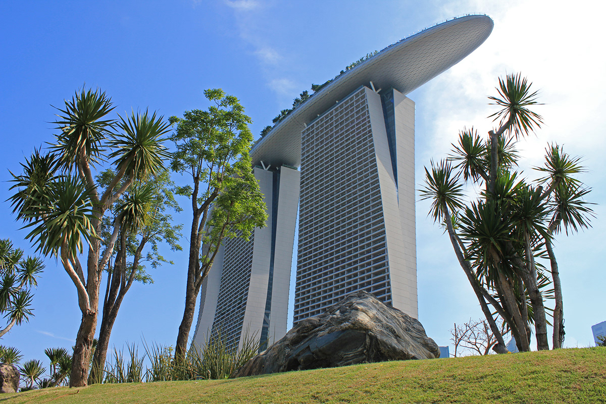 singapore  Buildings skyscrapers towers asia