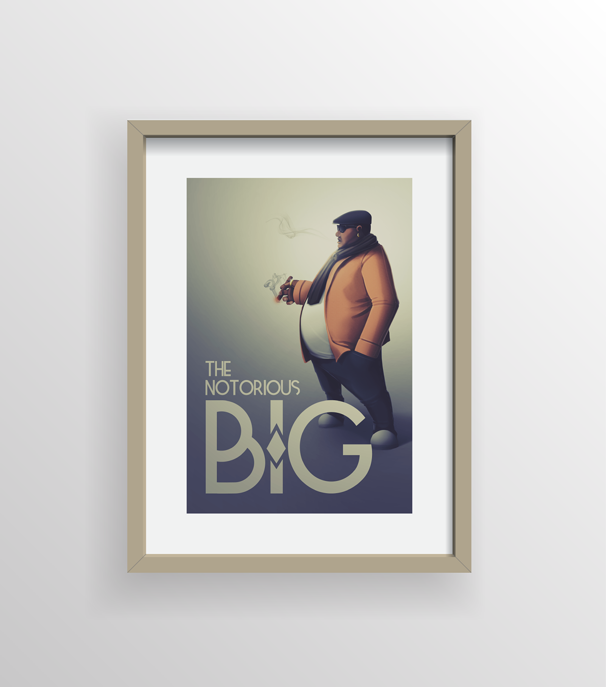 fanart concept art draw biggie smalls notorious big big poppa