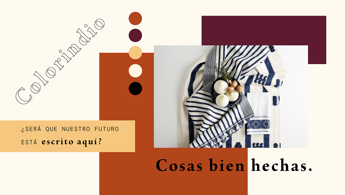 artesanal artisan branding  Campaña fabric handmade mexico tejido textil textile
