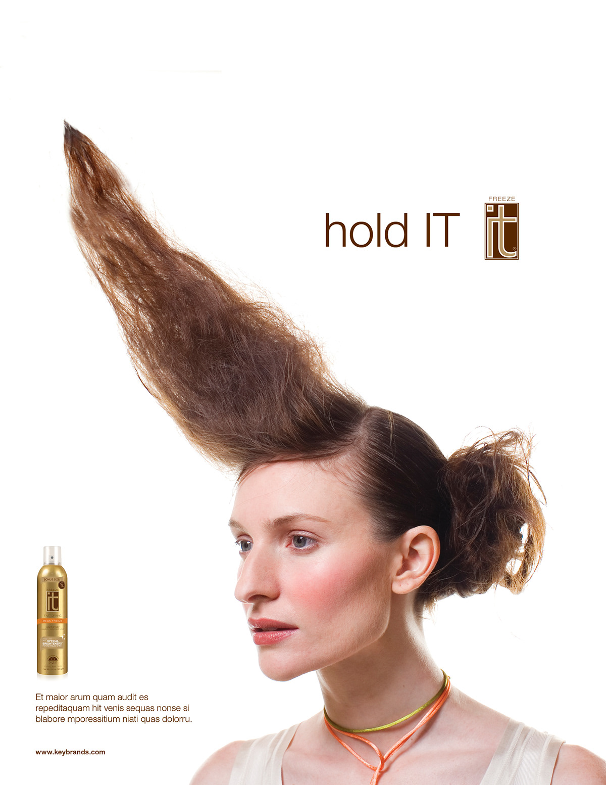 Hair Care beauty conceptual