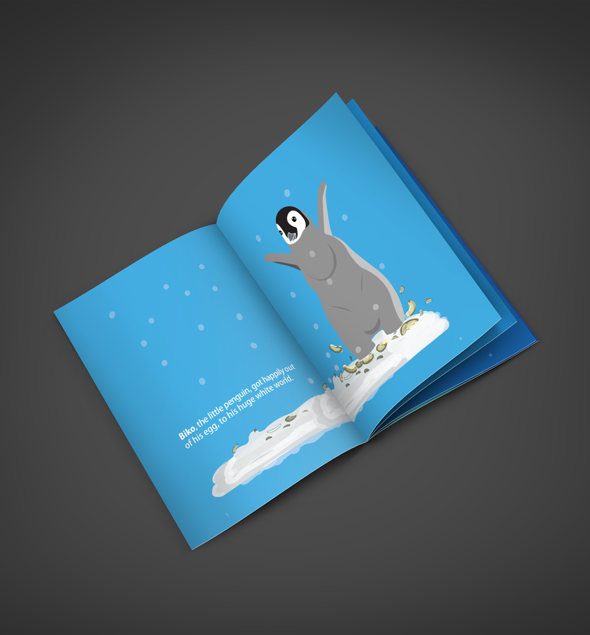 children books Interactive Books penguins Arabic/English Books