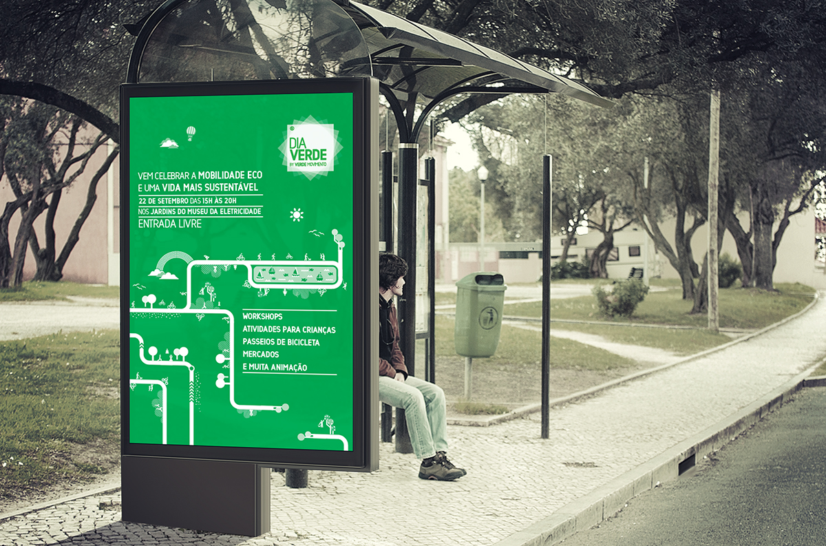 infographics print Verde Movimento ecologico ILLUSTRATION  sustentável icons digital flyer Outdoor poster mupi