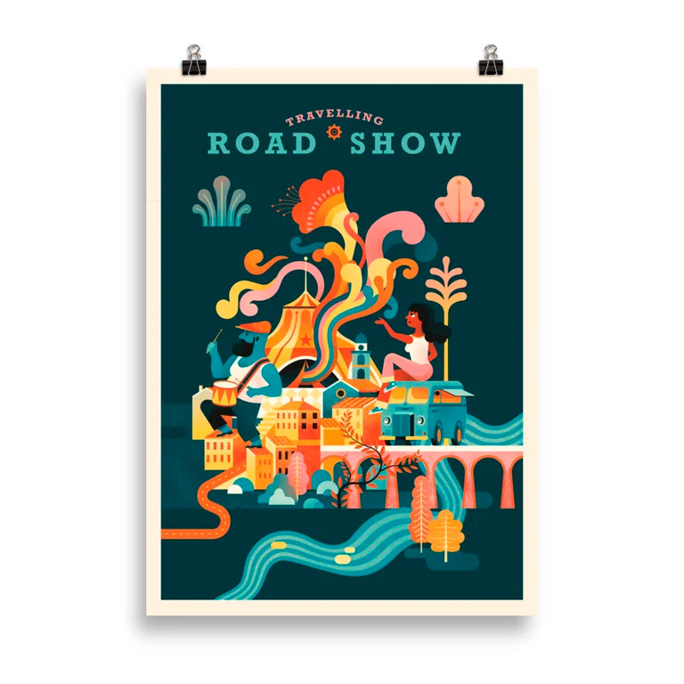 brochure ILLUSTRATION  poster print show poster theatre poster