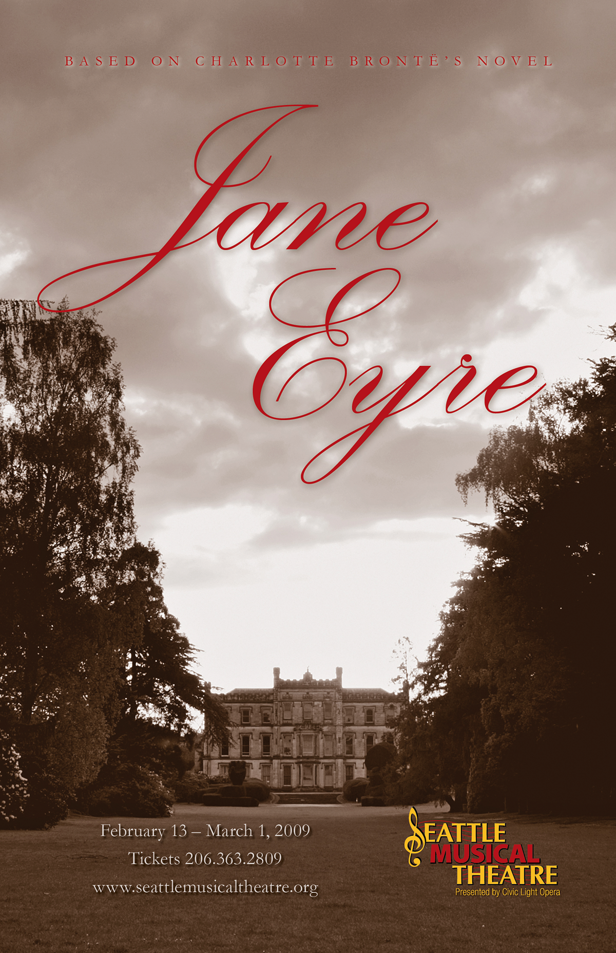 musical theater theater  play jane eyre Seattle Musical Theatre Musical