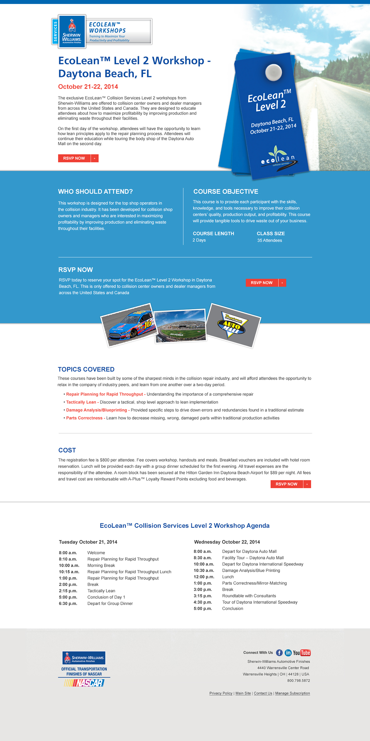 landing page concpet