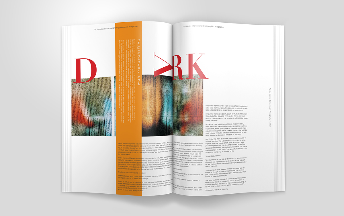 International Type Magazine Magazine Redesign