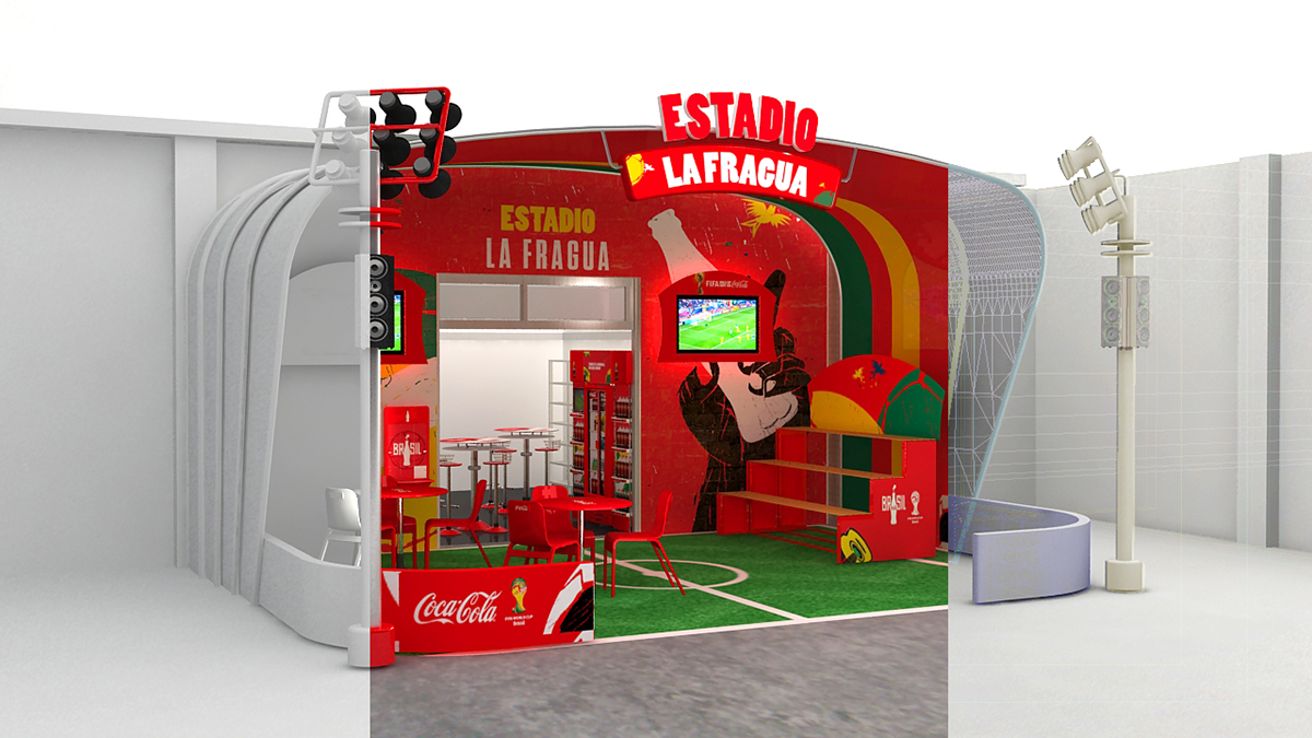 Coca-Cola World´s Cup Brazil 2014 coke Retail Futbol soccer