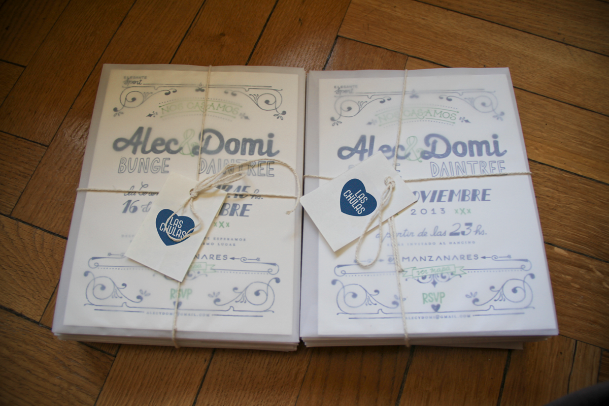 letterpress invitations wedding tags