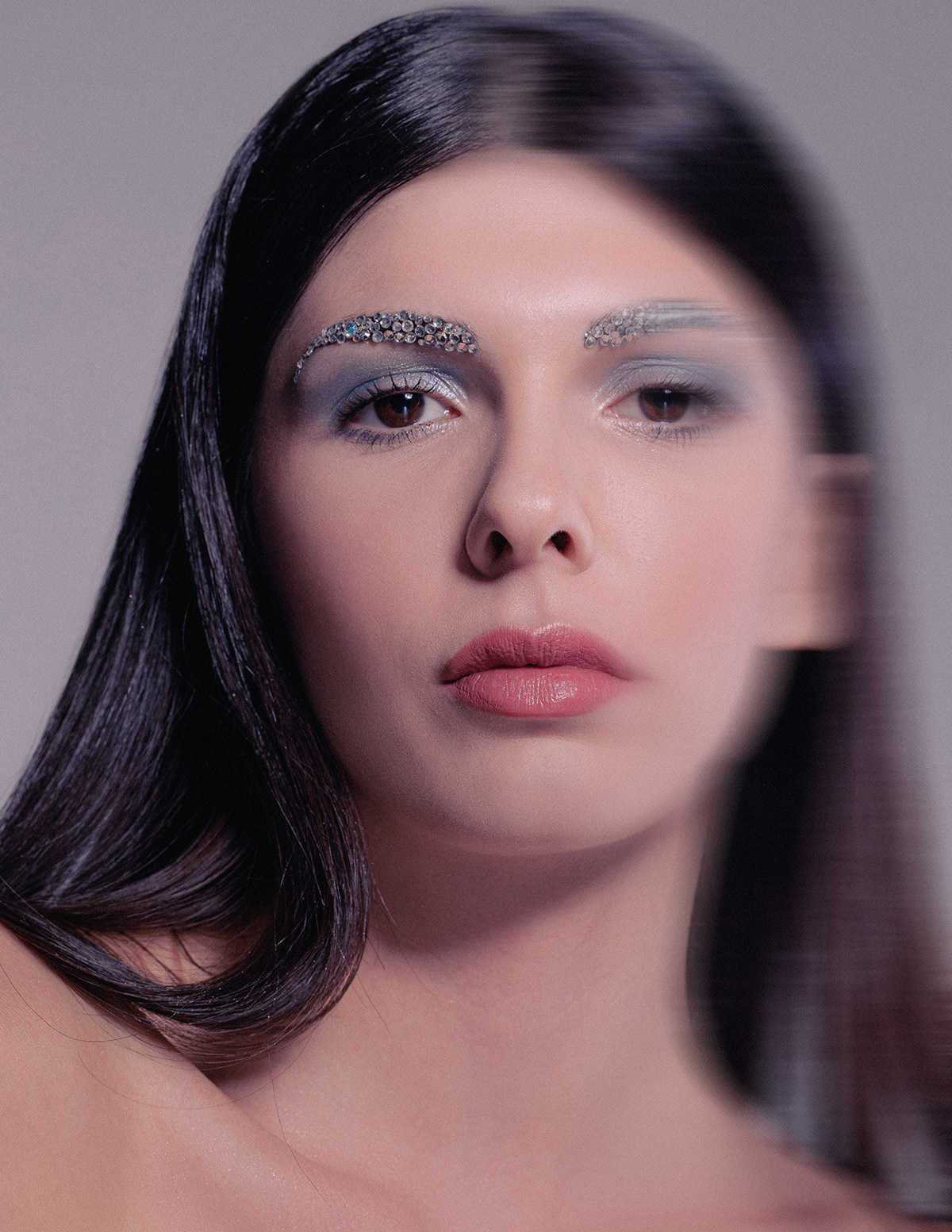 beauty editorial Fashion  makeup model photoshooting