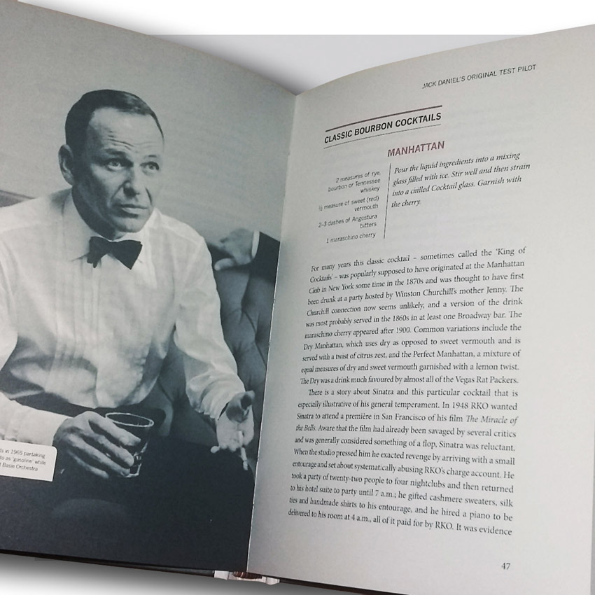 vector Frank Sinatra recipe biography book book cover Layout