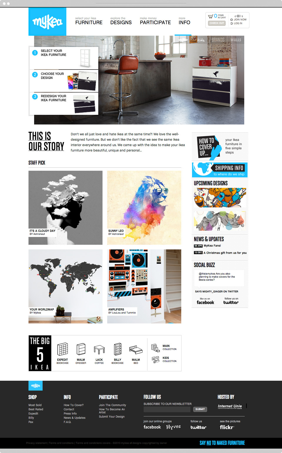 ikea product cover webshop