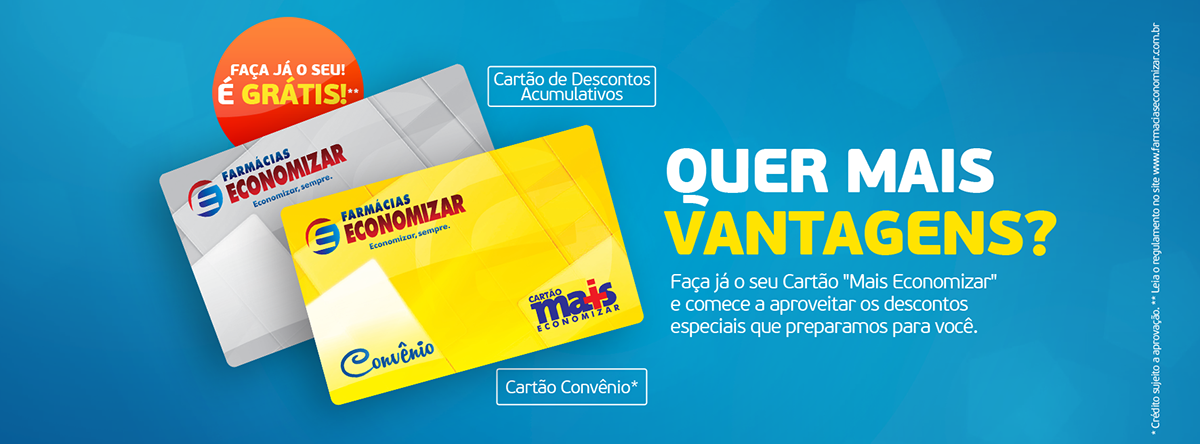 Banner Cartão Mais economizar Farmacias pharmacy