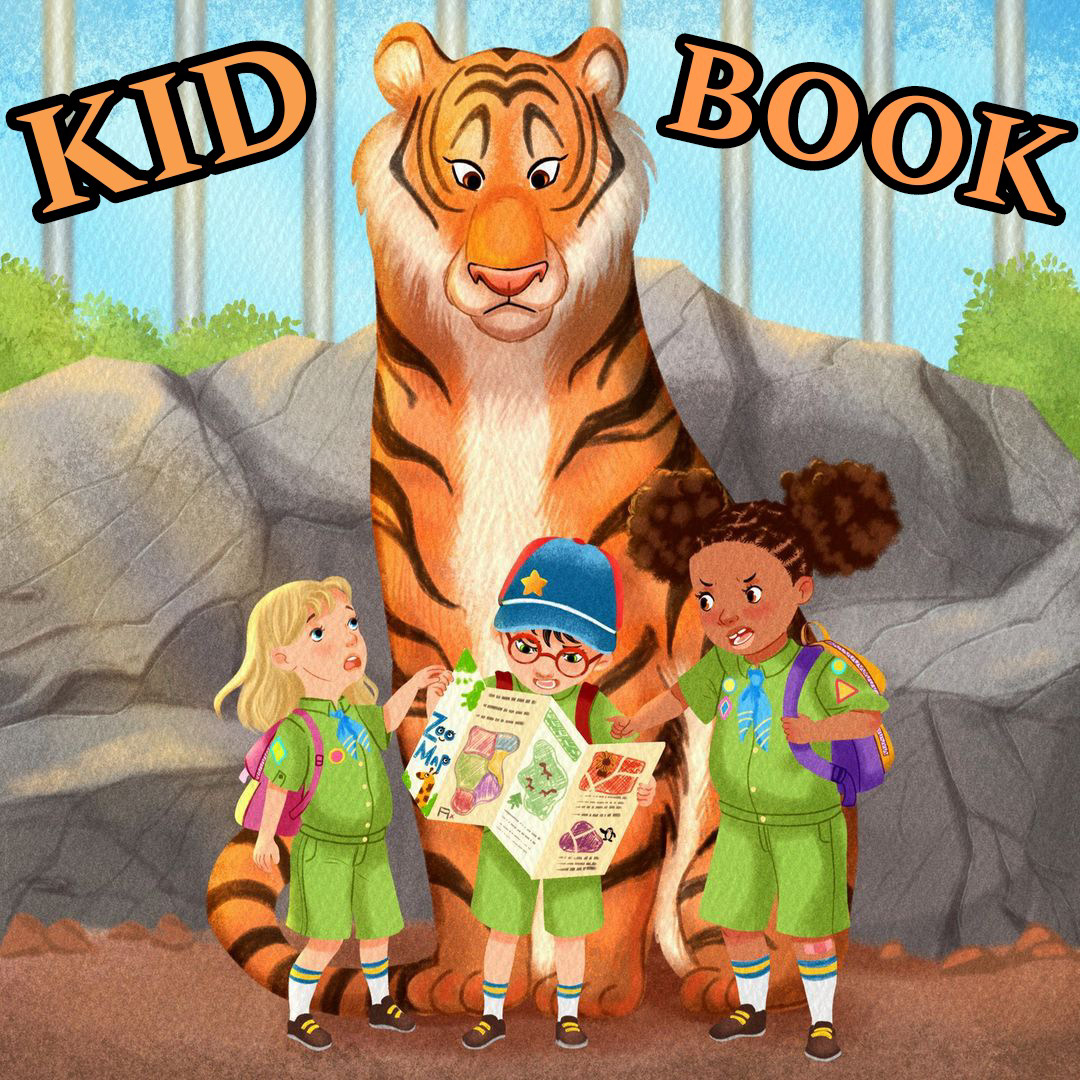 Character design  children's book kids book kids illustration paperback amazon book eBook design amazon kdp
