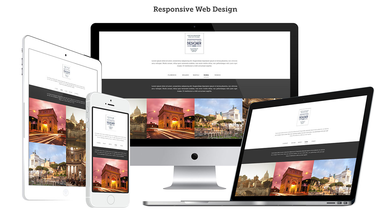 The Nassim Responsive web design Farlees farlish Crystal Media Work interactive design flat design