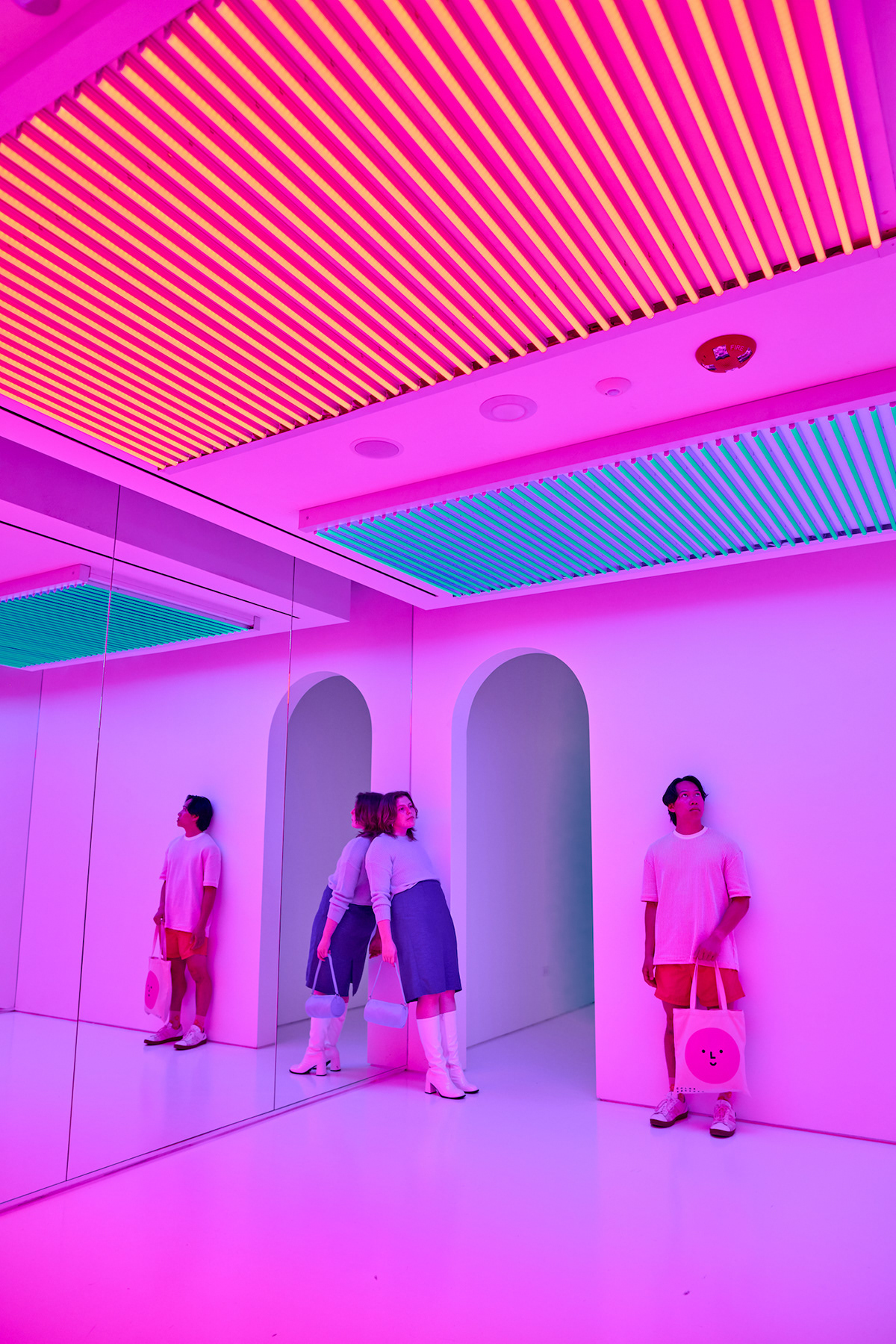Art Installation chicago color colour colour factory immersive infinity room installtion light art lights
