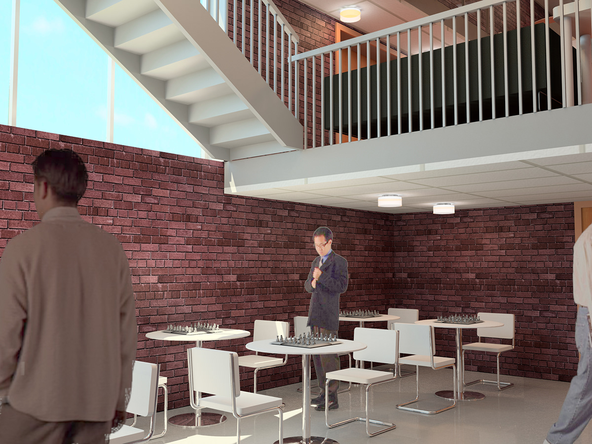 chess revit Autodesk rendering first project