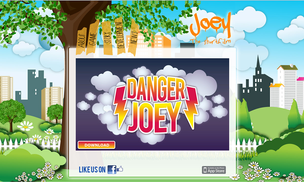 Web  joey  danger joey design