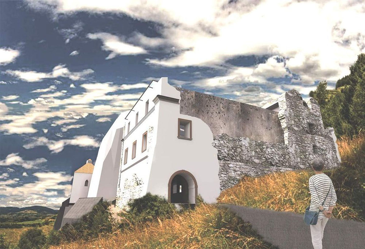 Architecture study monastery restoration rehabilitation ruin