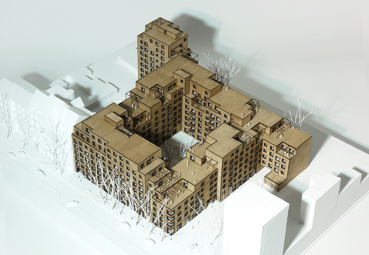 architecture Block of flats building housing Masterplan residential Urban Design urban planning urbanism   visualization