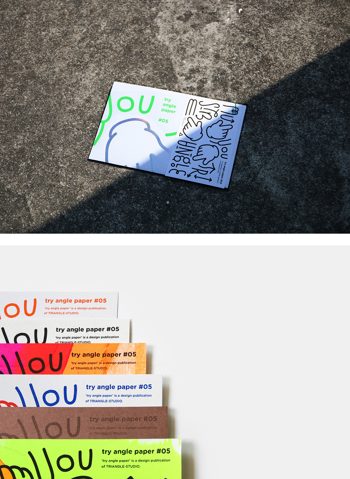 Printing typo lettering poster postcard leaflet editorial color Korea experiment Riso Korea