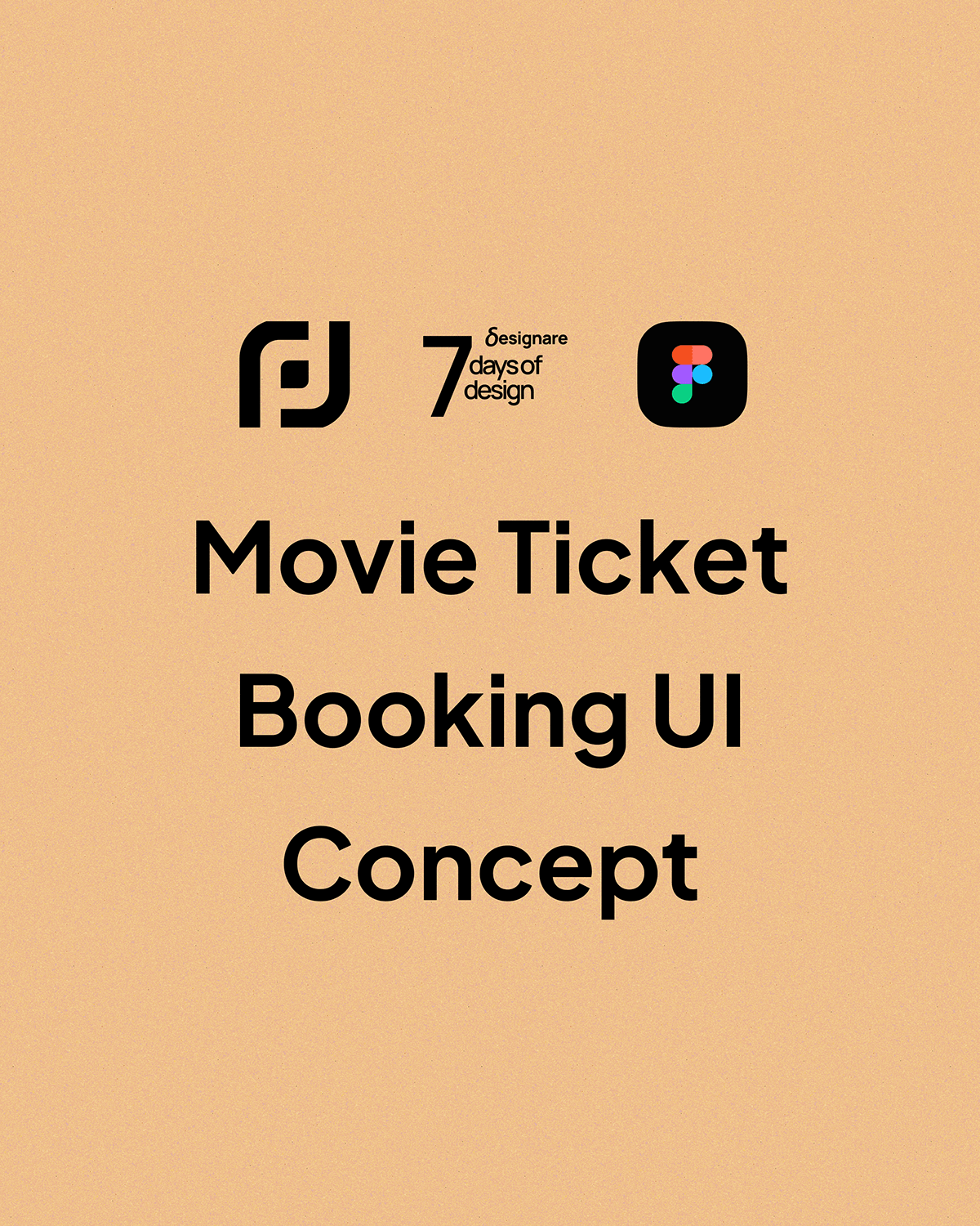 UI/UX ui design design Retro minimalist designare movie ticket app design mobile ios