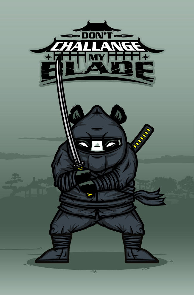 doku  roback Panda  Character banditos basket pirate photoshop ninja yakuza king vector soldier robot Gladiator