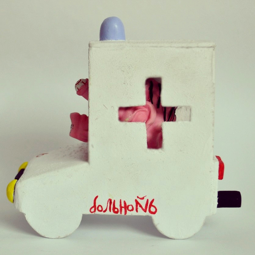 patientno6 resin toy wooden toy ukraine designer figure Patient6