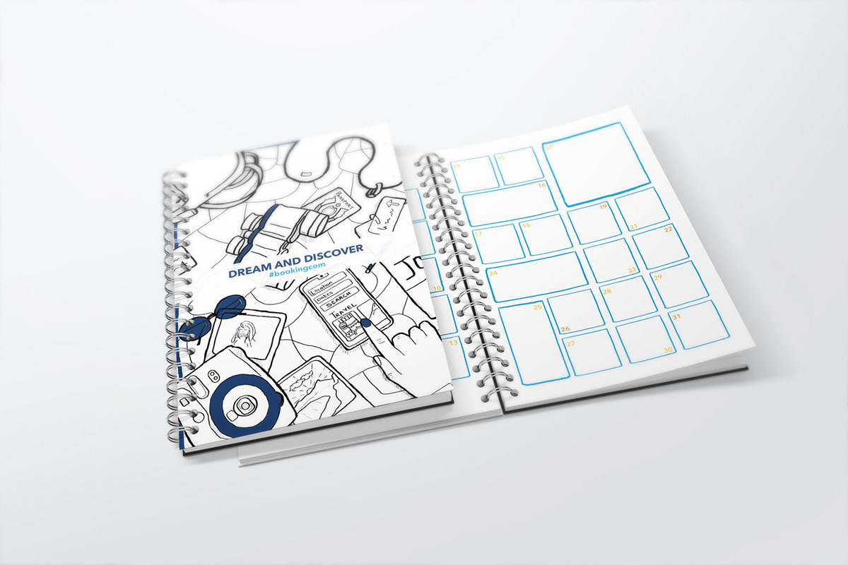 Planner layout and Journal book design