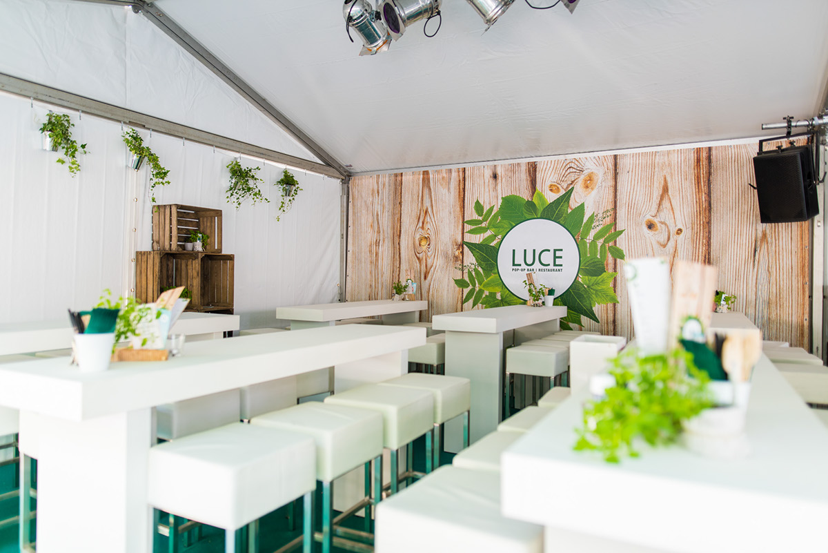 luce pop-up bar Food  drinks glow eindhoven