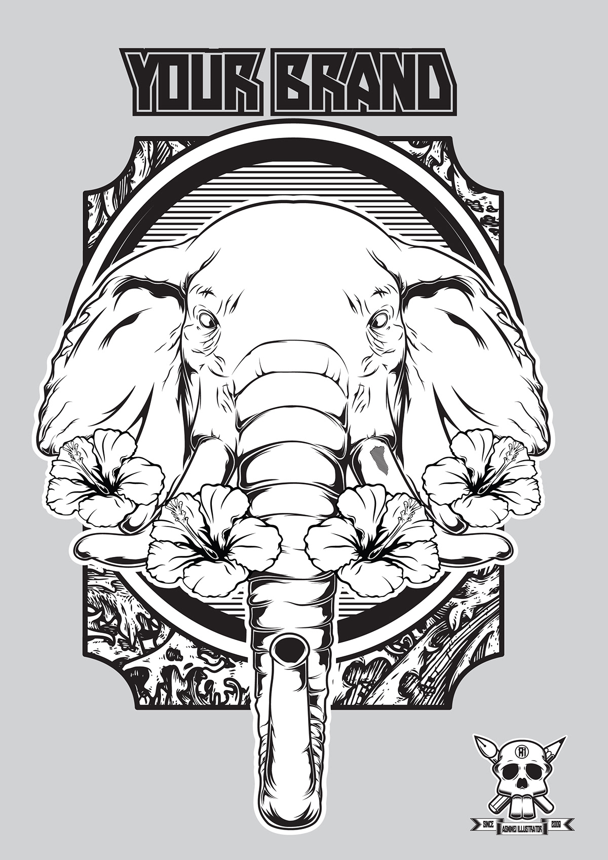 design Client elephant Illustrator