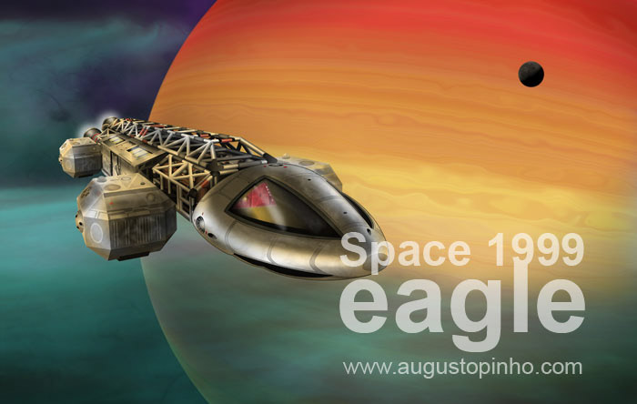 spaceship Sci Fi space 1999 eagle