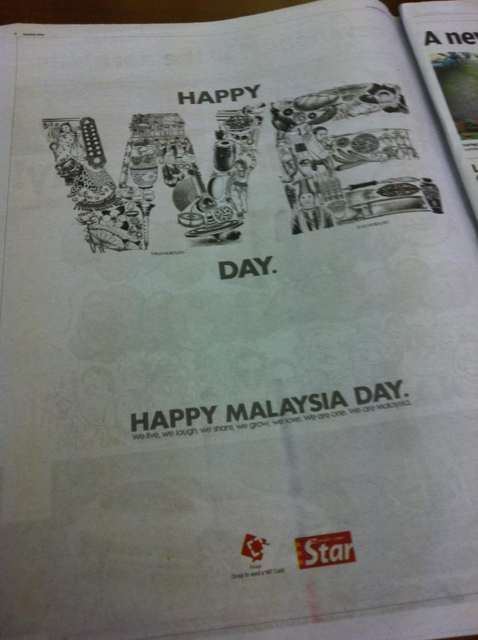 we west east malaysia The Star newspaper malaysia day